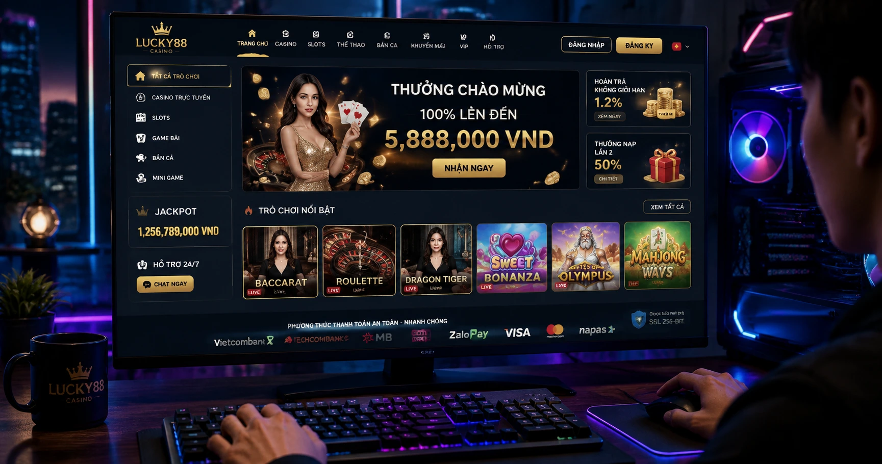 Đánh Giá Chi Tiết Về Night Rush Casino Online: Trải Nghiệm Sòng Bạc Trực Tuyến Đỉnh Cao - image 3