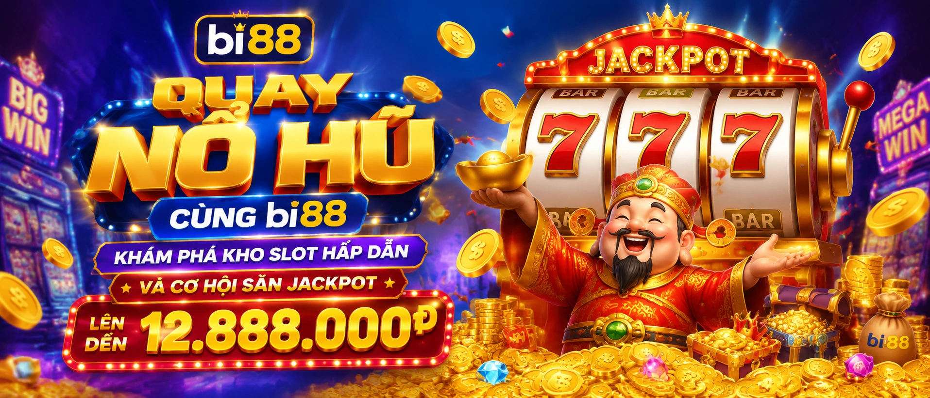 Sảnh game Nổ Hũ BI88 trên mobile