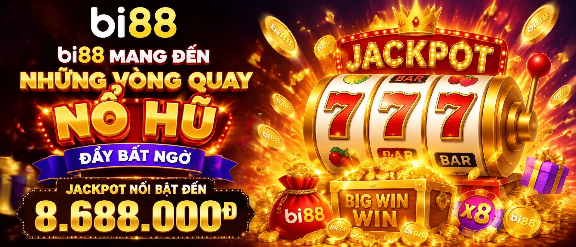 Màn hình danh mục Nổ Hũ BI88