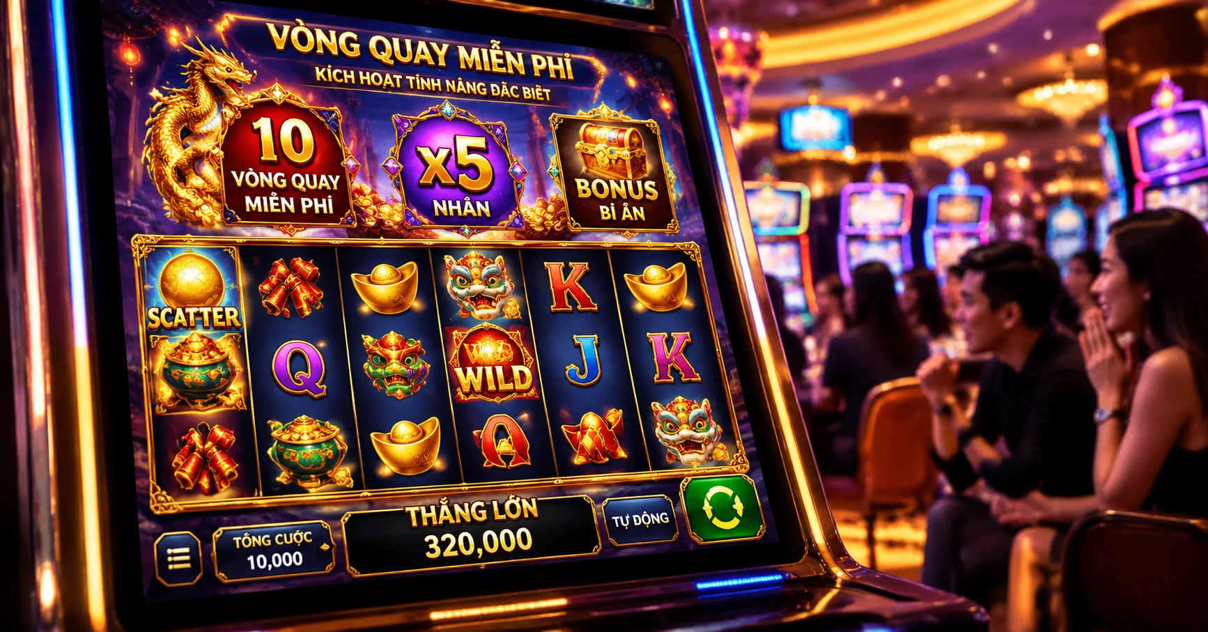 Máy đánh bạc casino với tiền thưởng: Trải nghiệm hấp dẫn và cơ hội thắng lớn - image 2